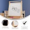 Flash Furniture Bright Beginnings Commercial Classroom Wood Art Easel w/Chalk Board, Dry-Erase Board, Natural MK-ART-9000-GG - alternate 10